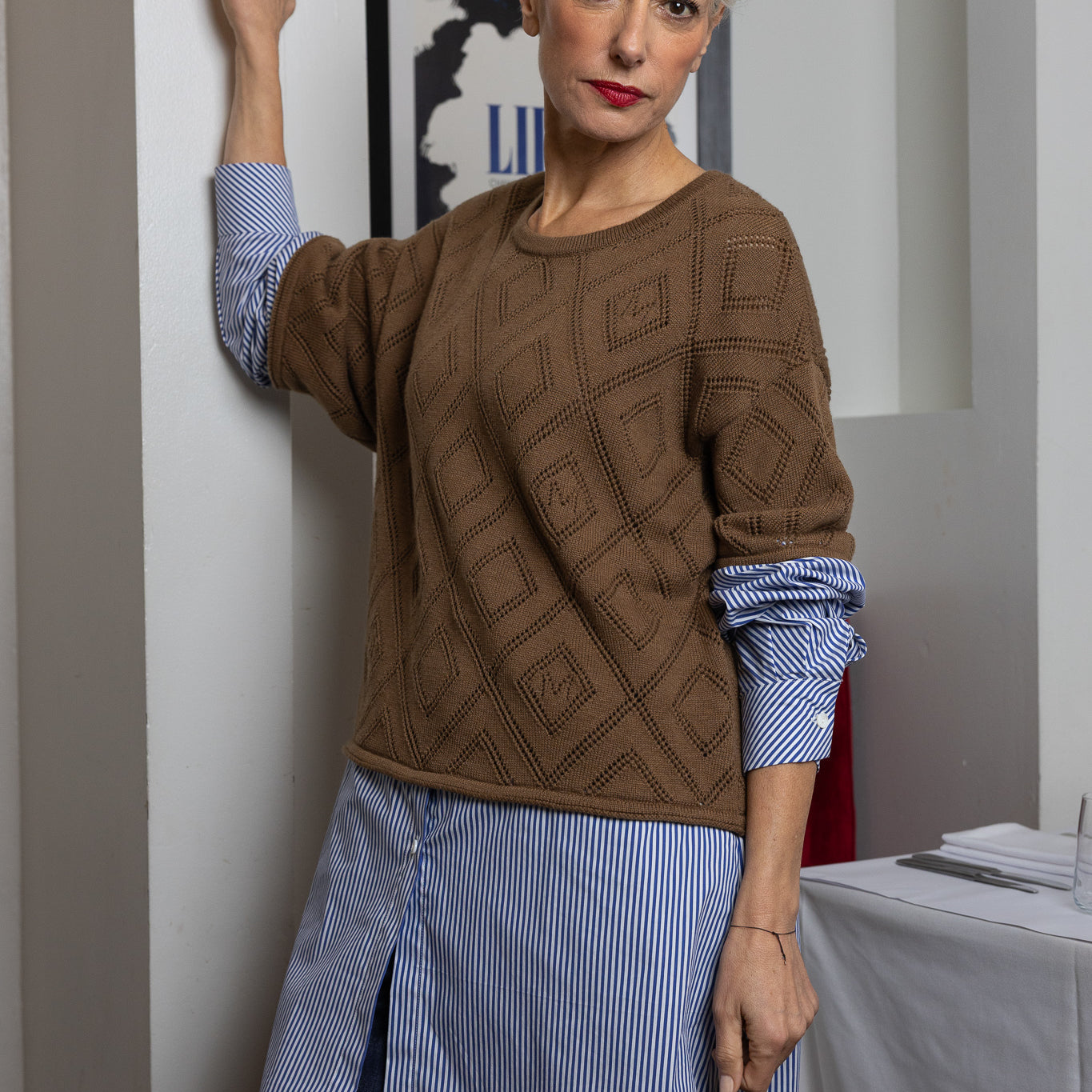 M.A. Dainty Rigger Sweater