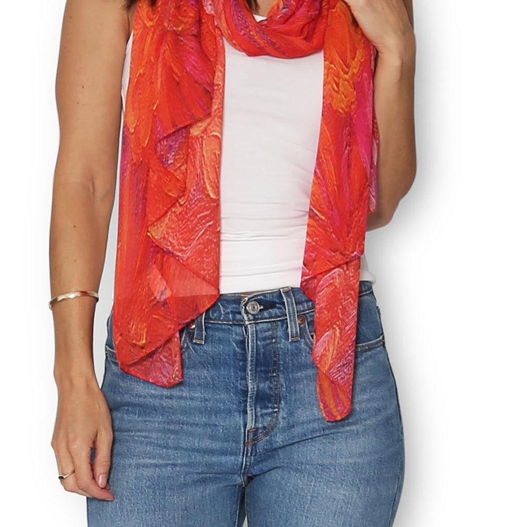 The Artists Label Flourish Scarf