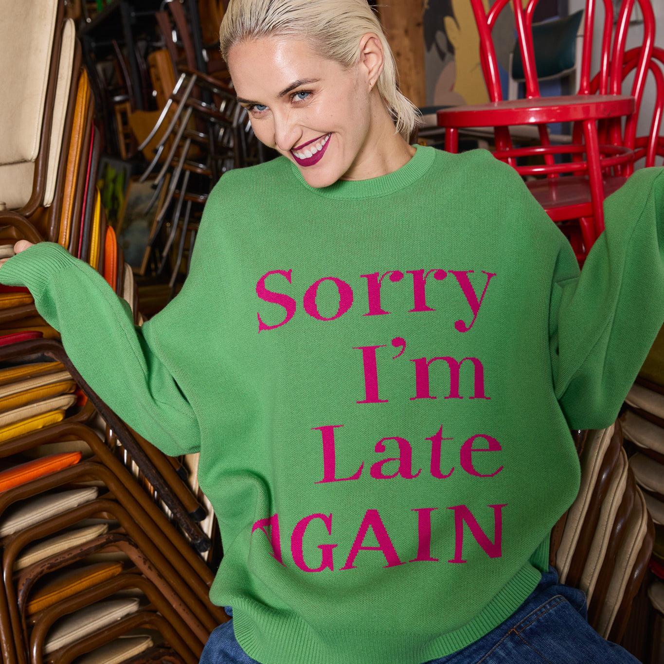 M.A. Dainty Sorry Sweater