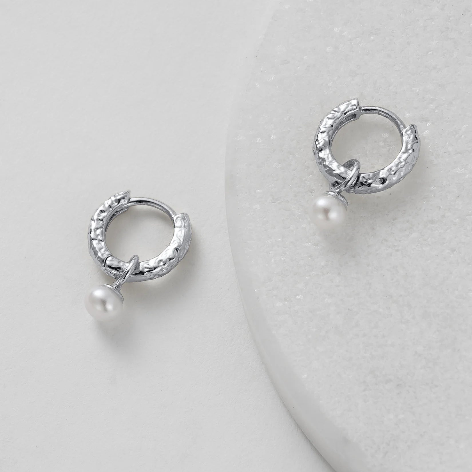 Zafino Emery Earring- Pearl