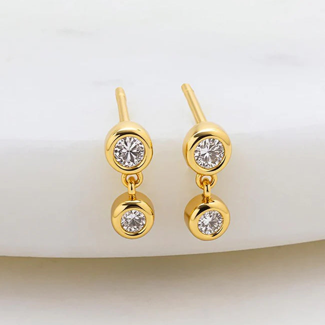 Zafino Amy Earring-Clear