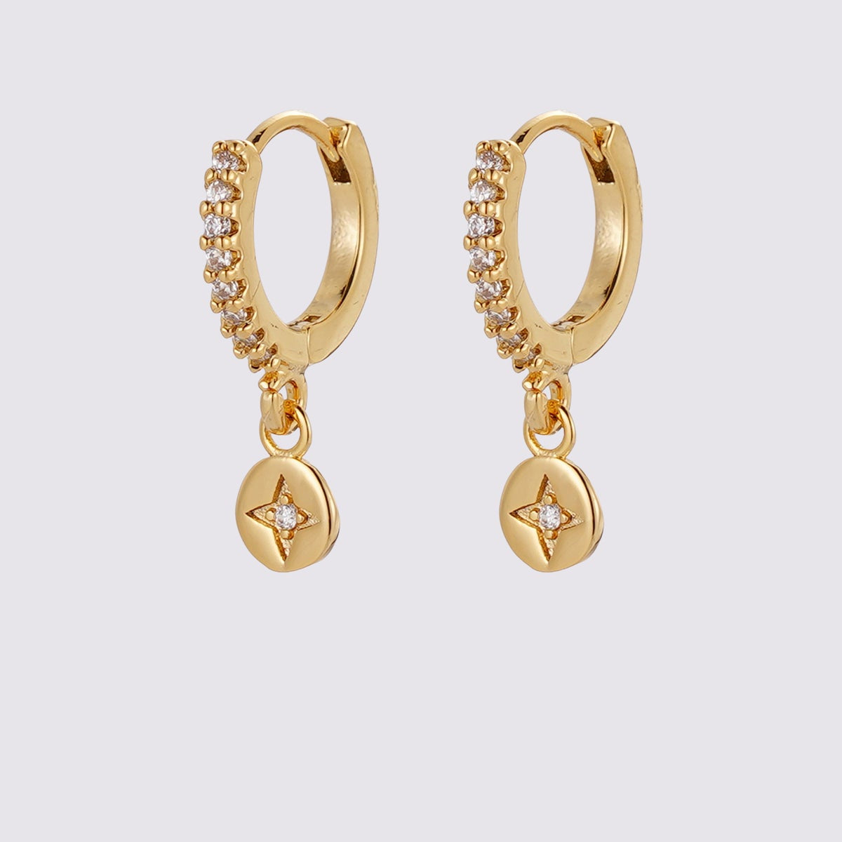 Zafino Holly Huggie Earrings