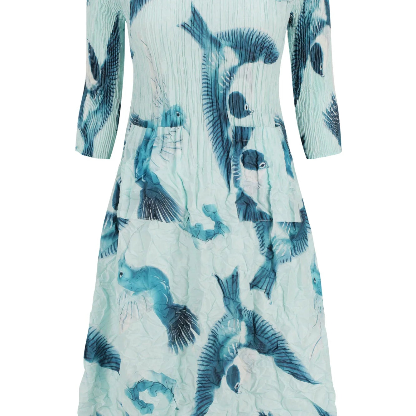 Alquema 3/4 Sleeve Smash Pocket Dress
