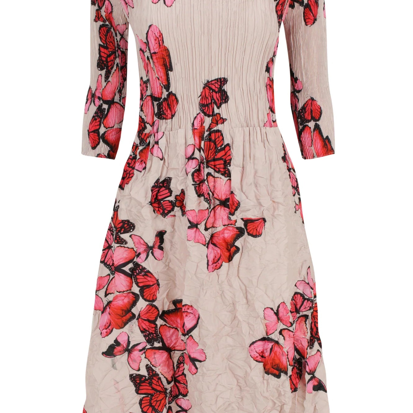 Alquema 3/4 Sleeve Smash Pocket Dress