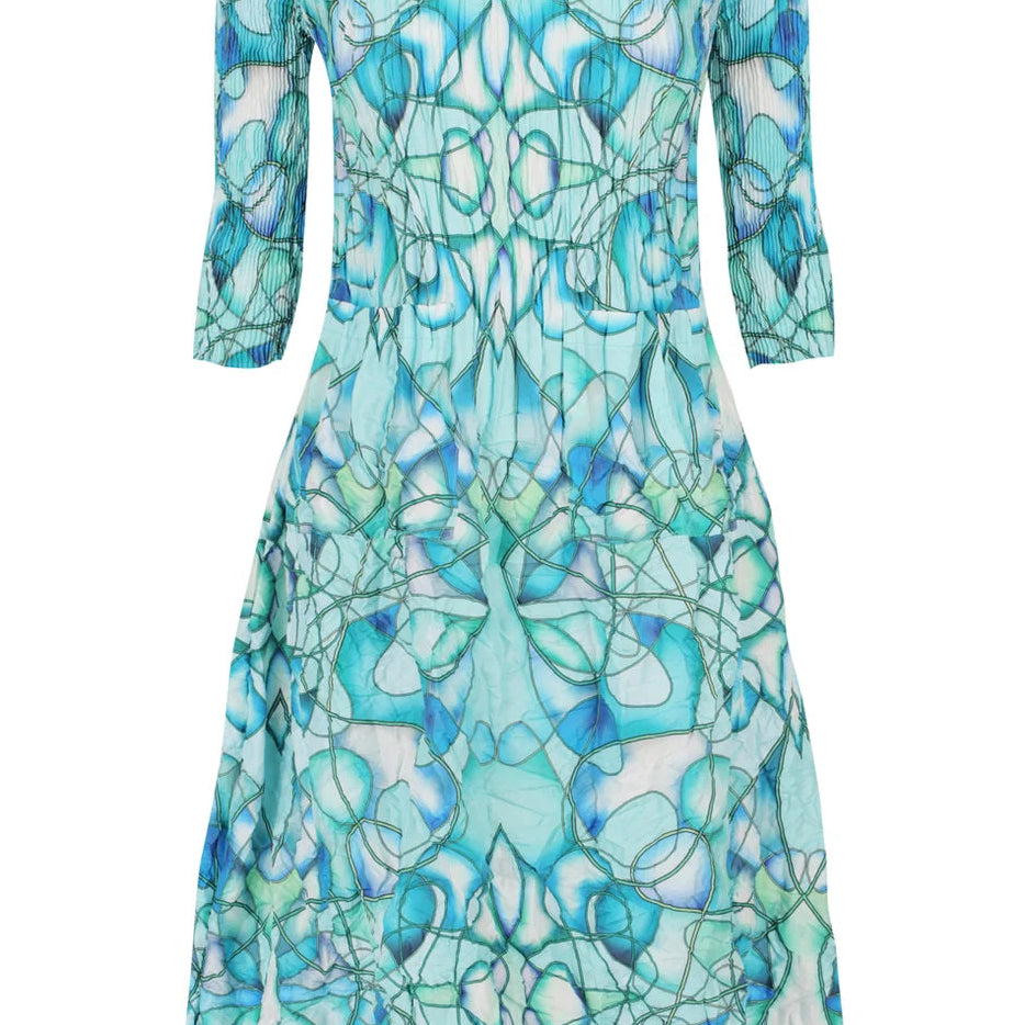 Alquema 3/4 Sleeve Smash Pocket Dress