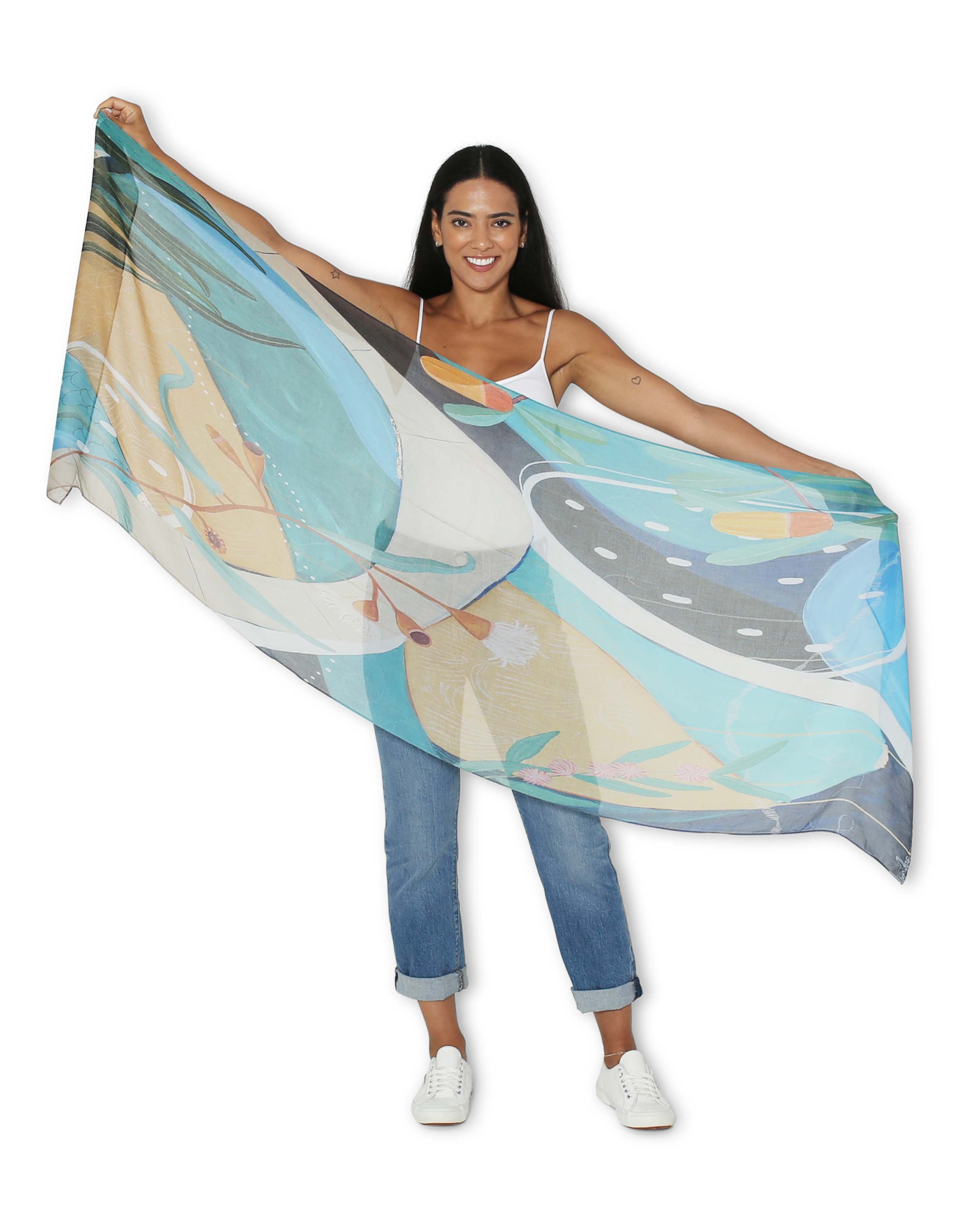 The Artists Label Coastal Spell Scarf