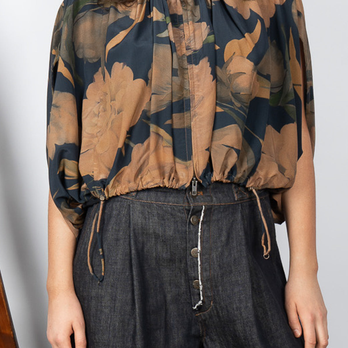 M.A. Dainty Noodles Silk Jacket