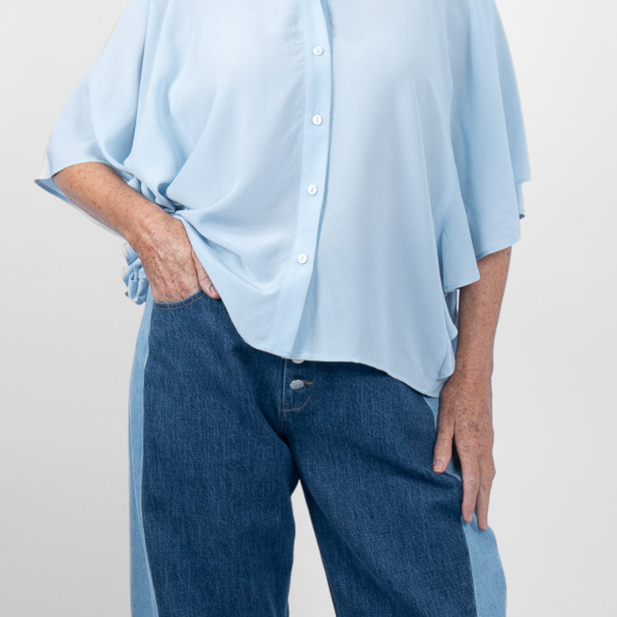 M.A. Dainty Florrie Silk Shirt