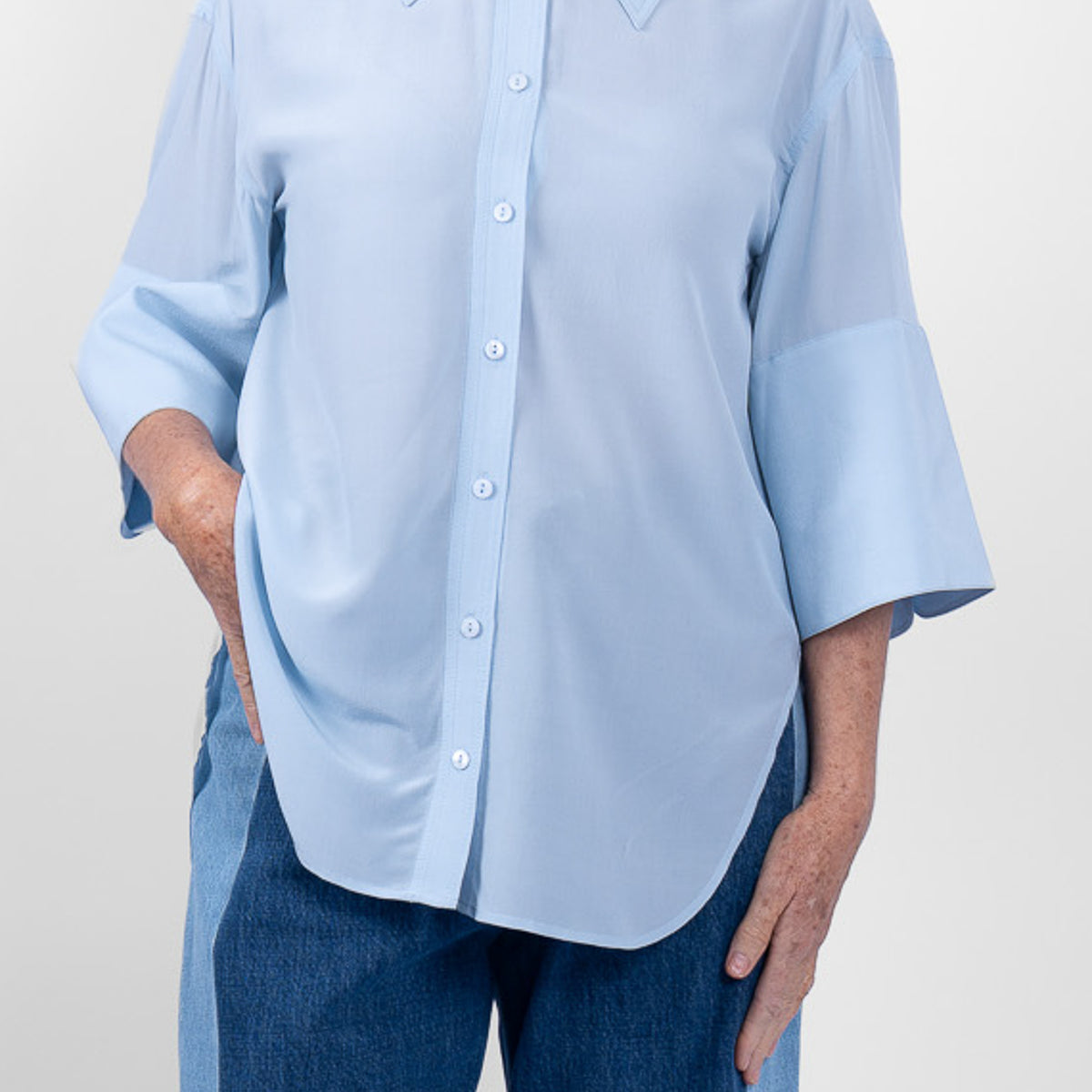 M.A. Dainty Chelsea Silk Shirt
