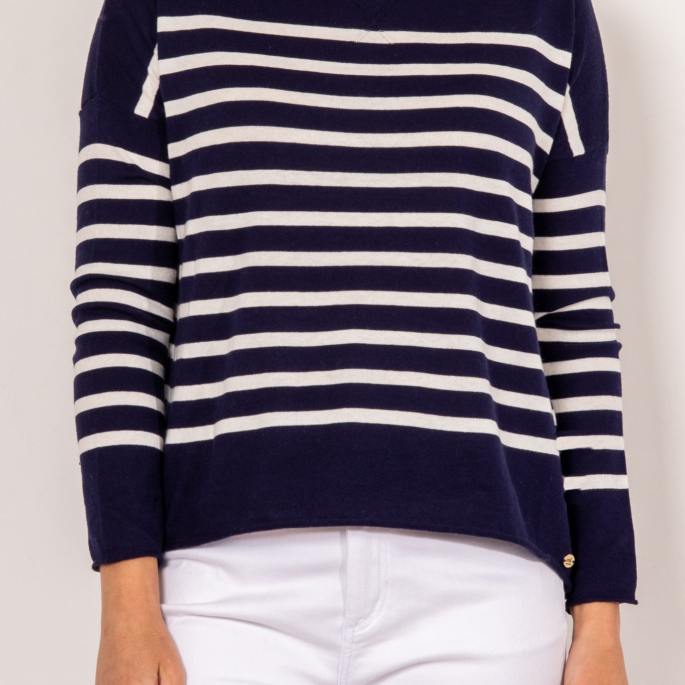 Mia Fratino Como Stripe Crew