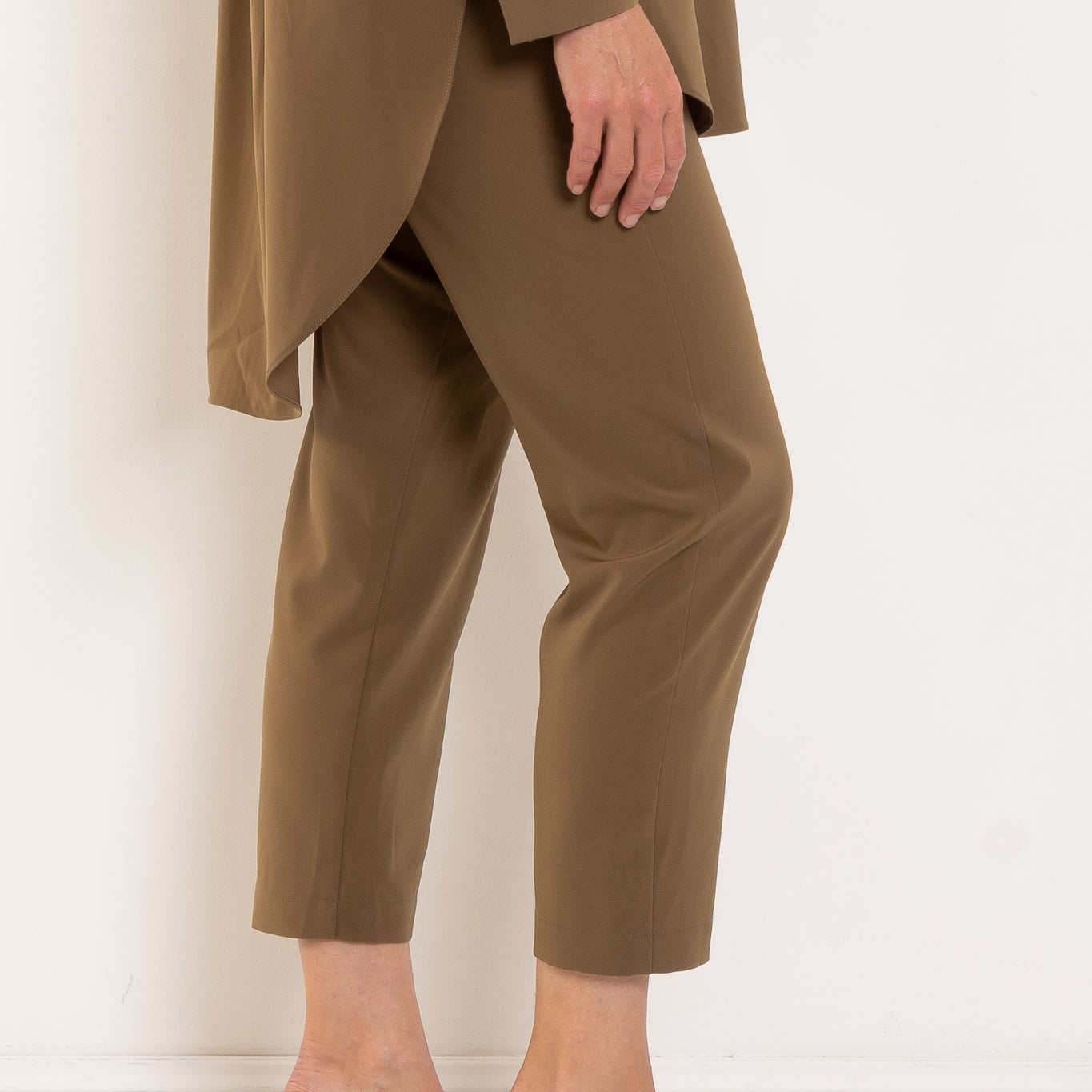 Mela Purdie Tapered Flat Pant Flex Weave