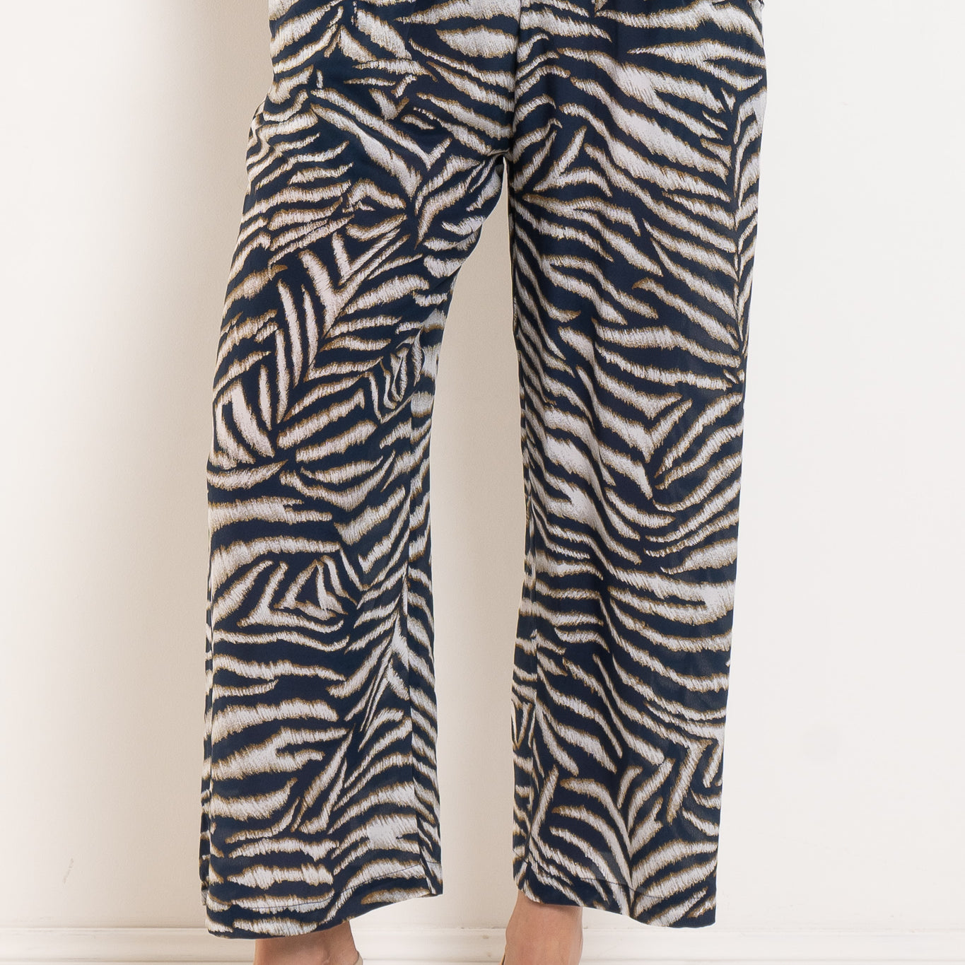 Mela Purdie Pace Pant Brush Print Silk
