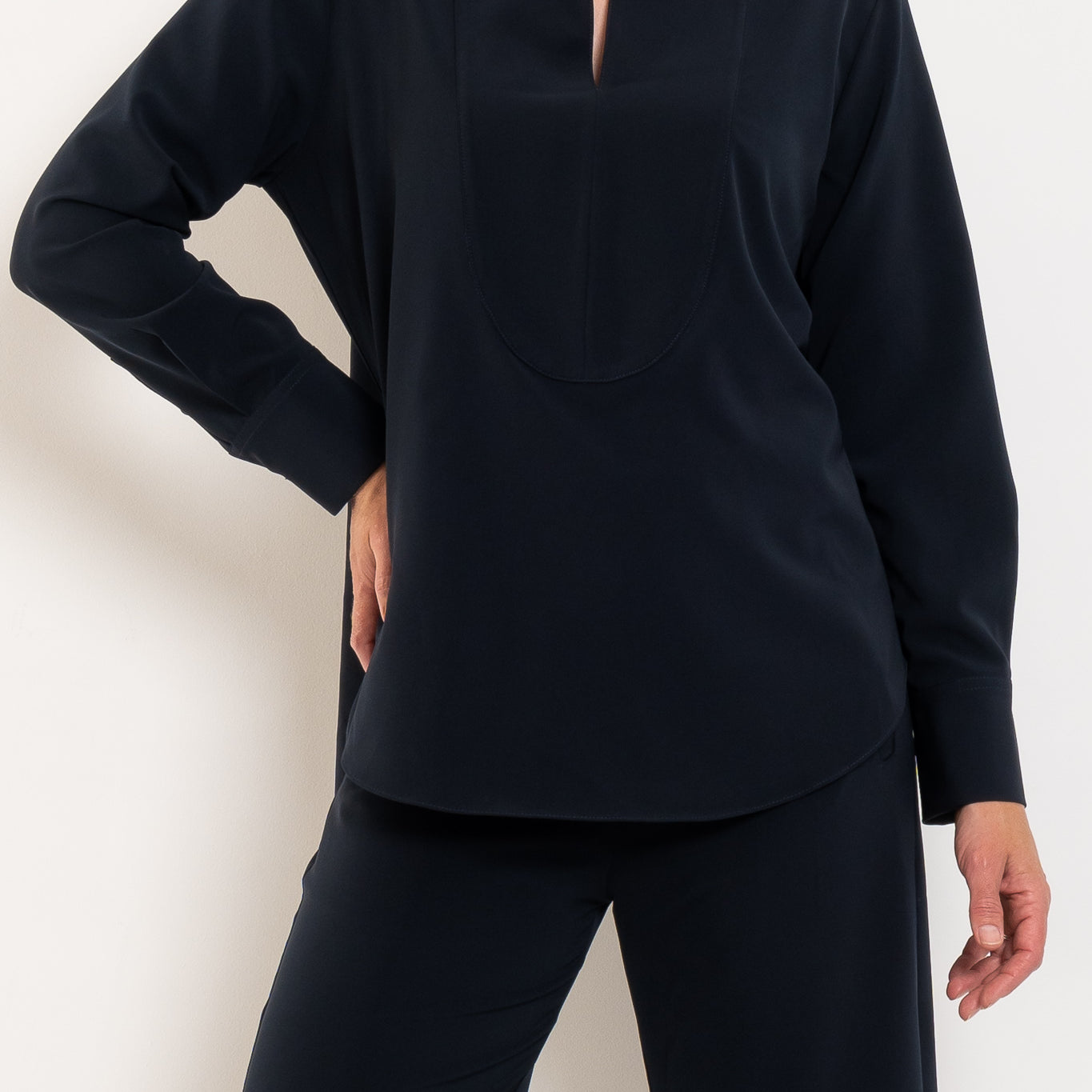 Mela Purdie Formal Shirt Flex Weave