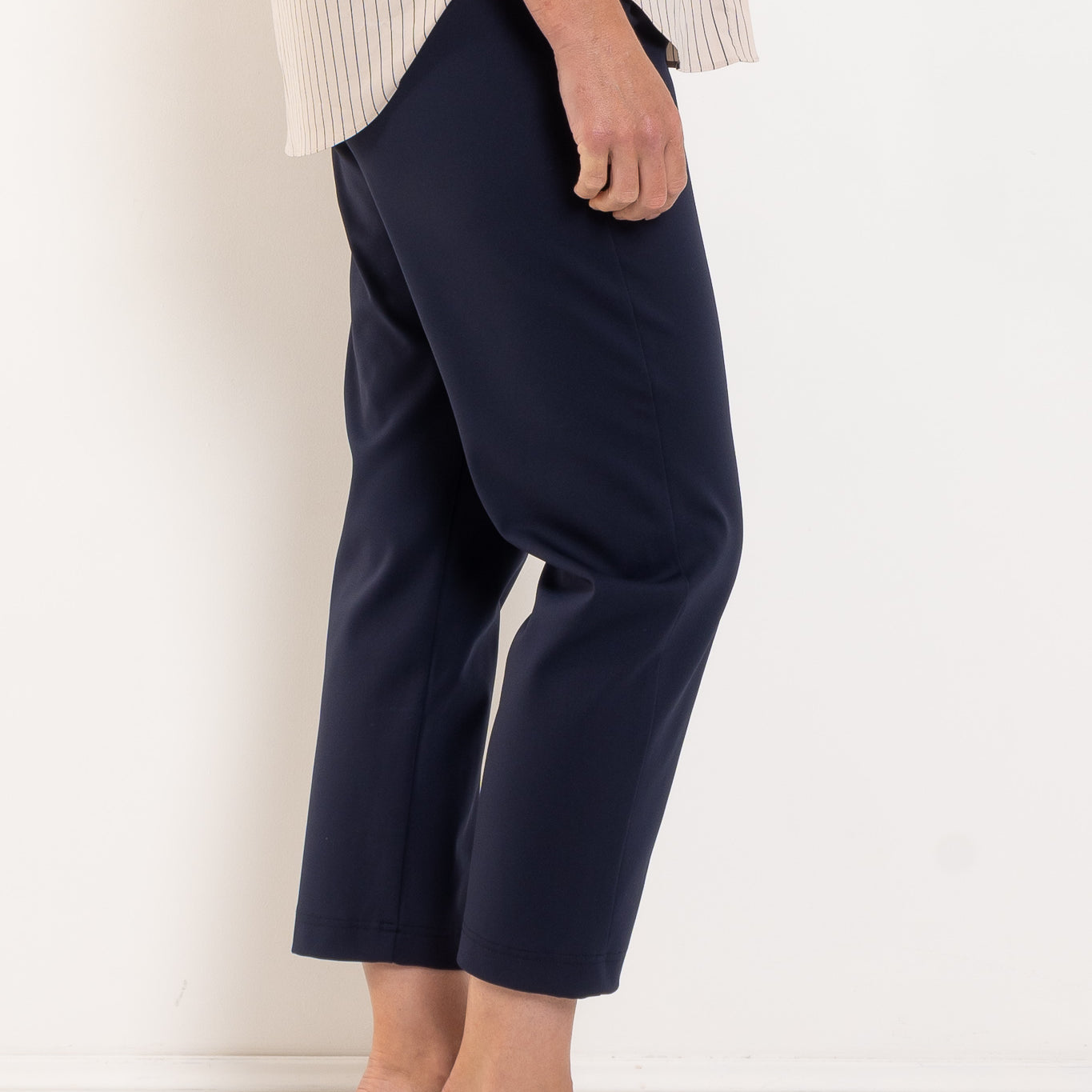 Mela Purdie Tapered Flat Pant Flex Weave