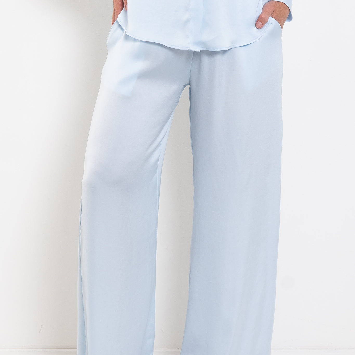 Mela Purdie Maxi Pace Pant Mirror Satin