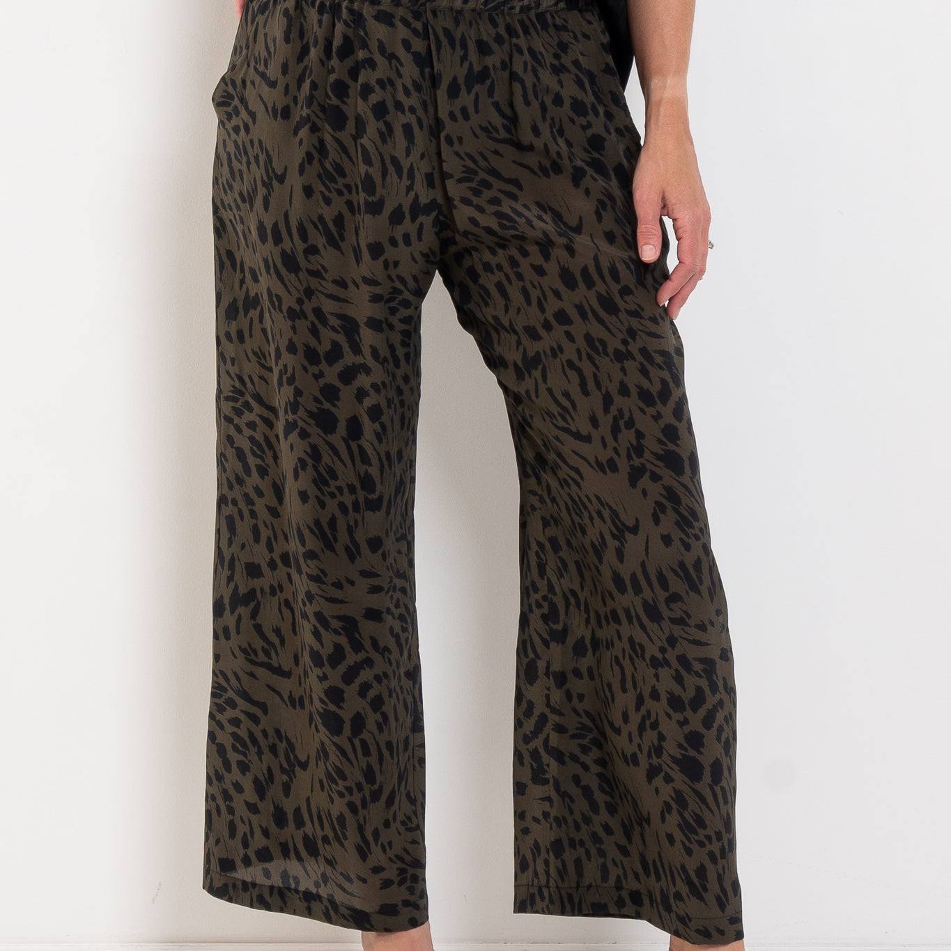 Mela Purdie Pace Pant Amazon Print Silk