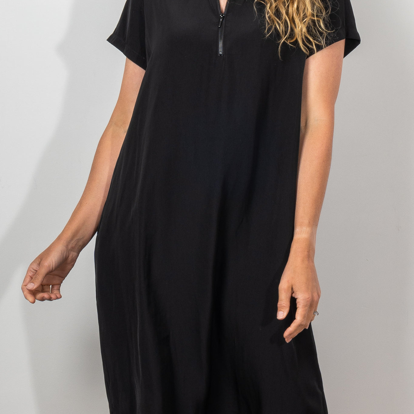 Mela Purdie Short Sleeve Zip Dress Mache