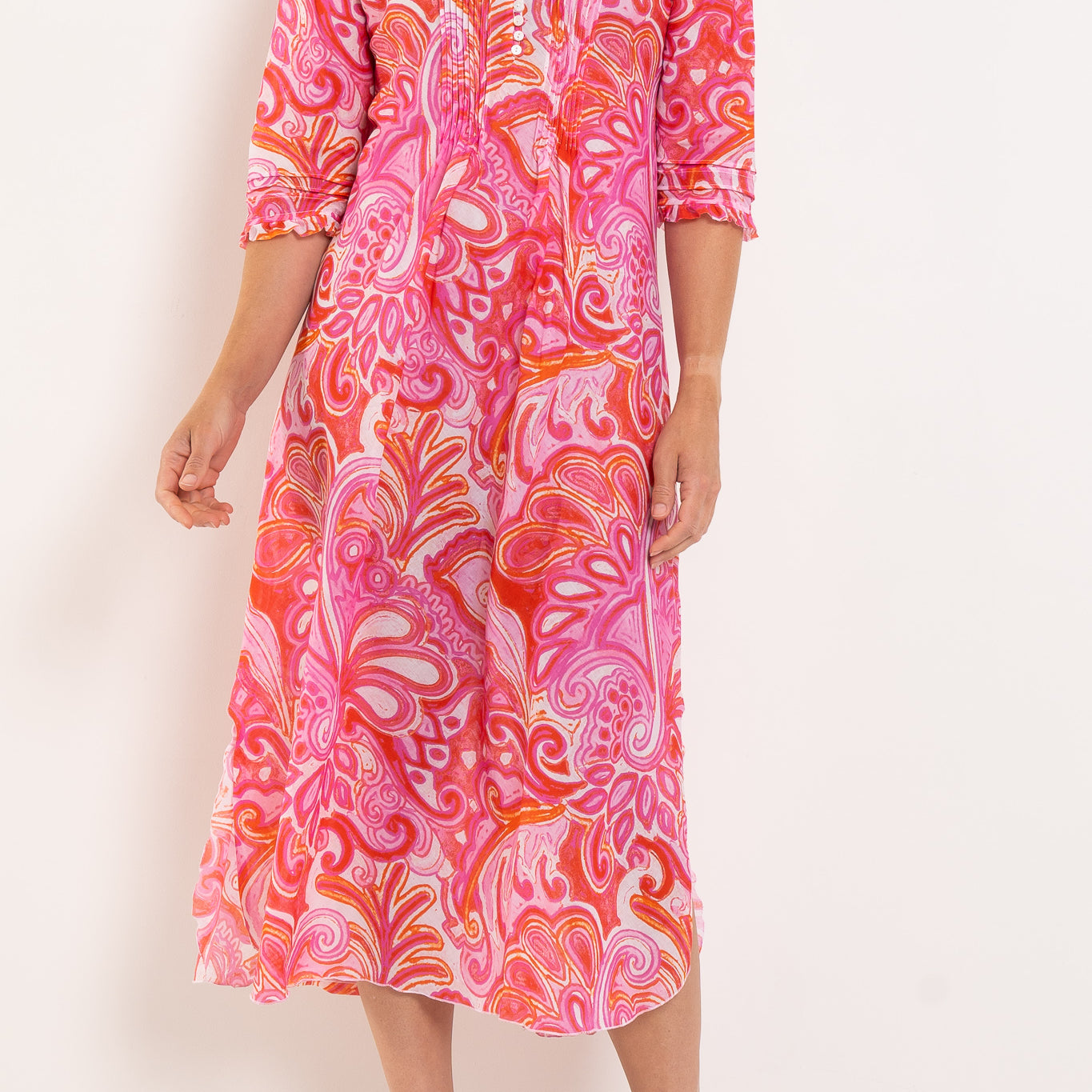 One Season Long Poppy Merida Dress