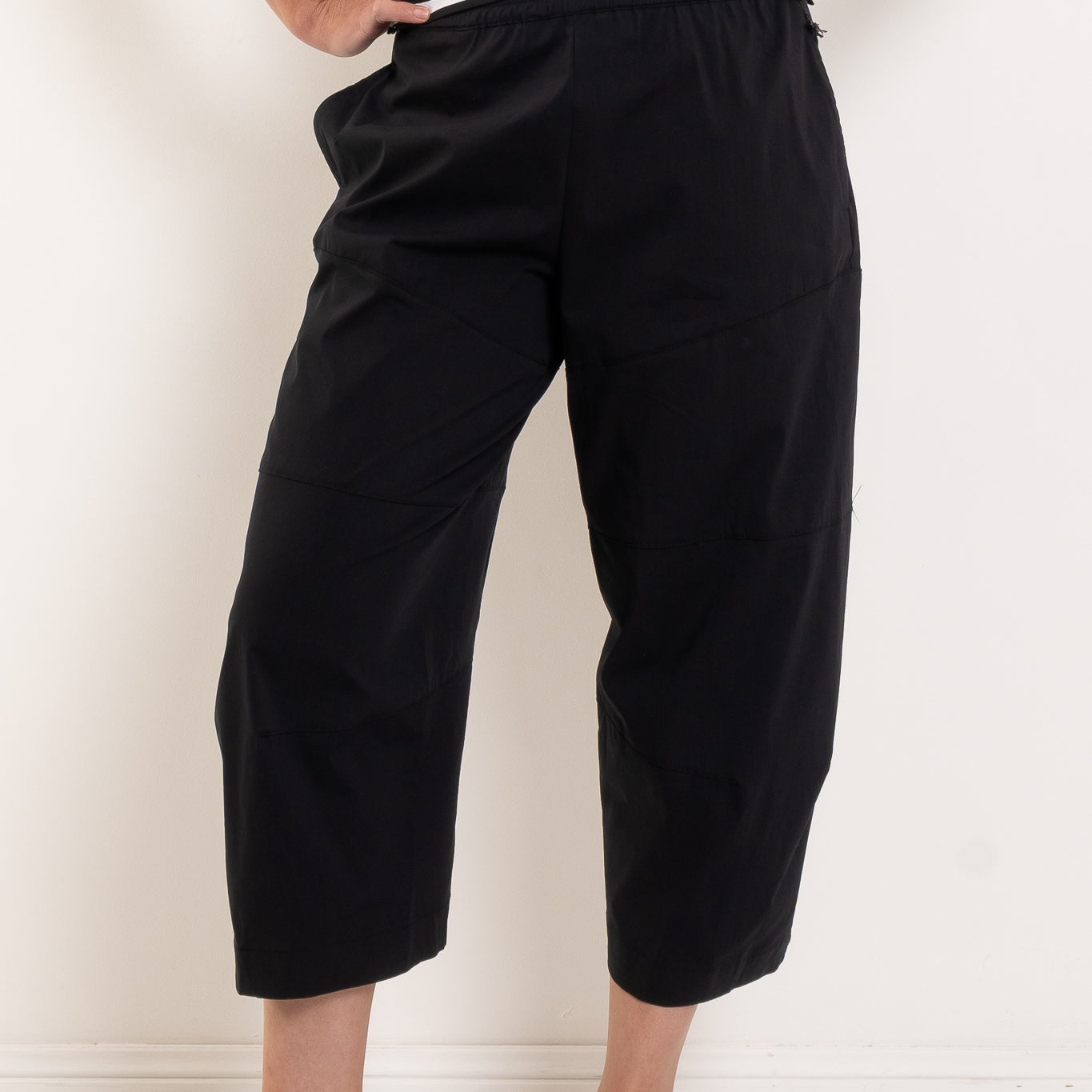 Mela Purdie Cropped Tuscan Pant Microprene