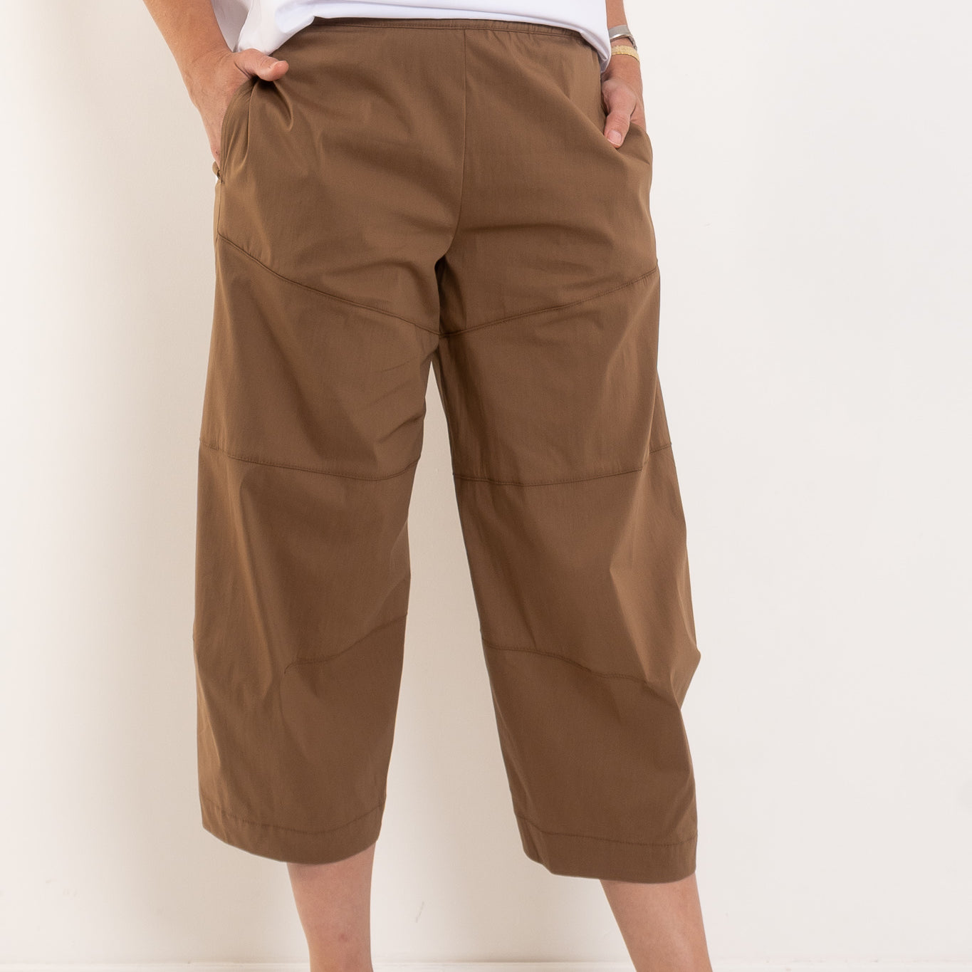 Mela Purdie Cropped Tuscan Pant Microprene