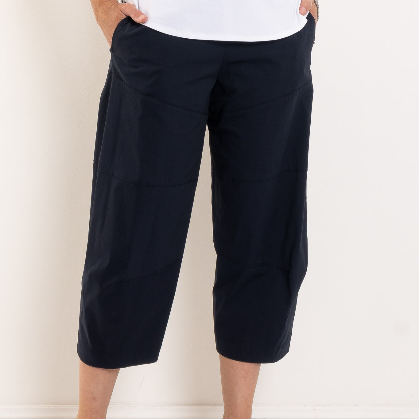 Mela Purdie Cropped Tuscan Pant Microprene