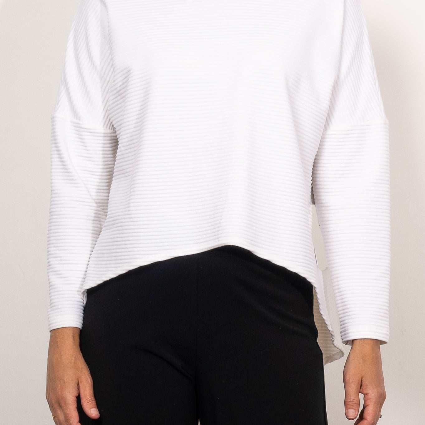 Mela Purdie Arc Sweater Ridge Ponte