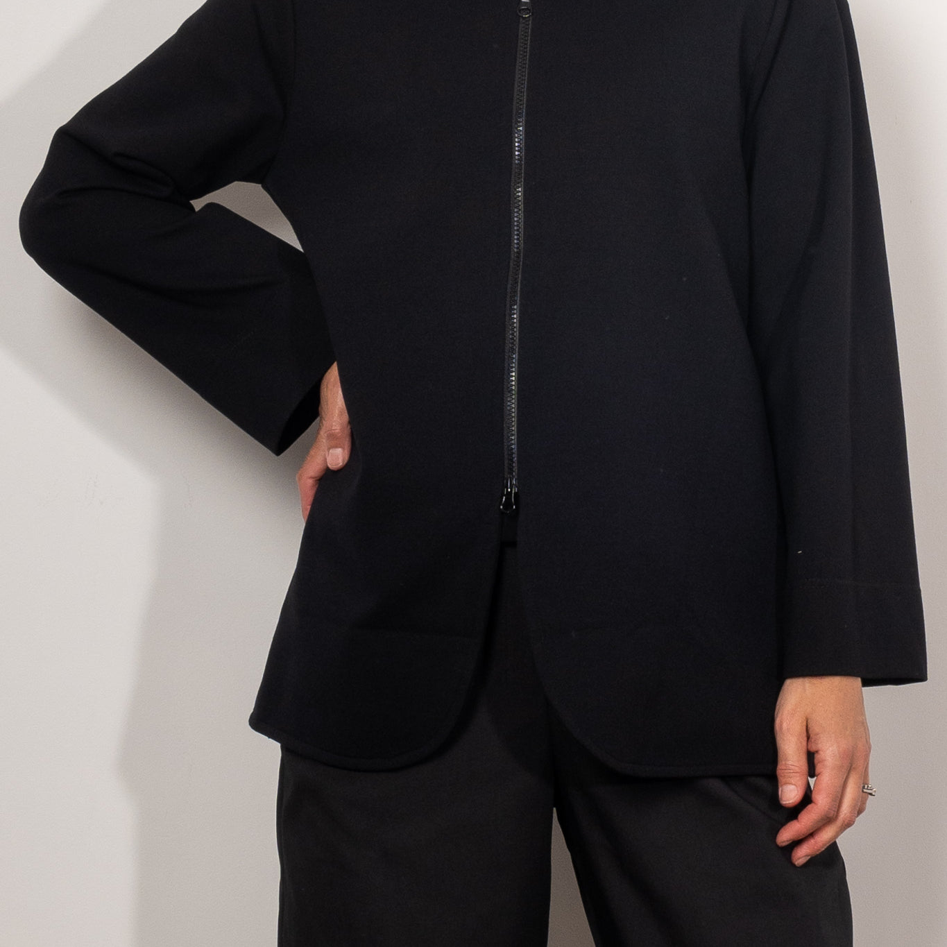 Mela Purdie Curve Bomber Polished Ponte