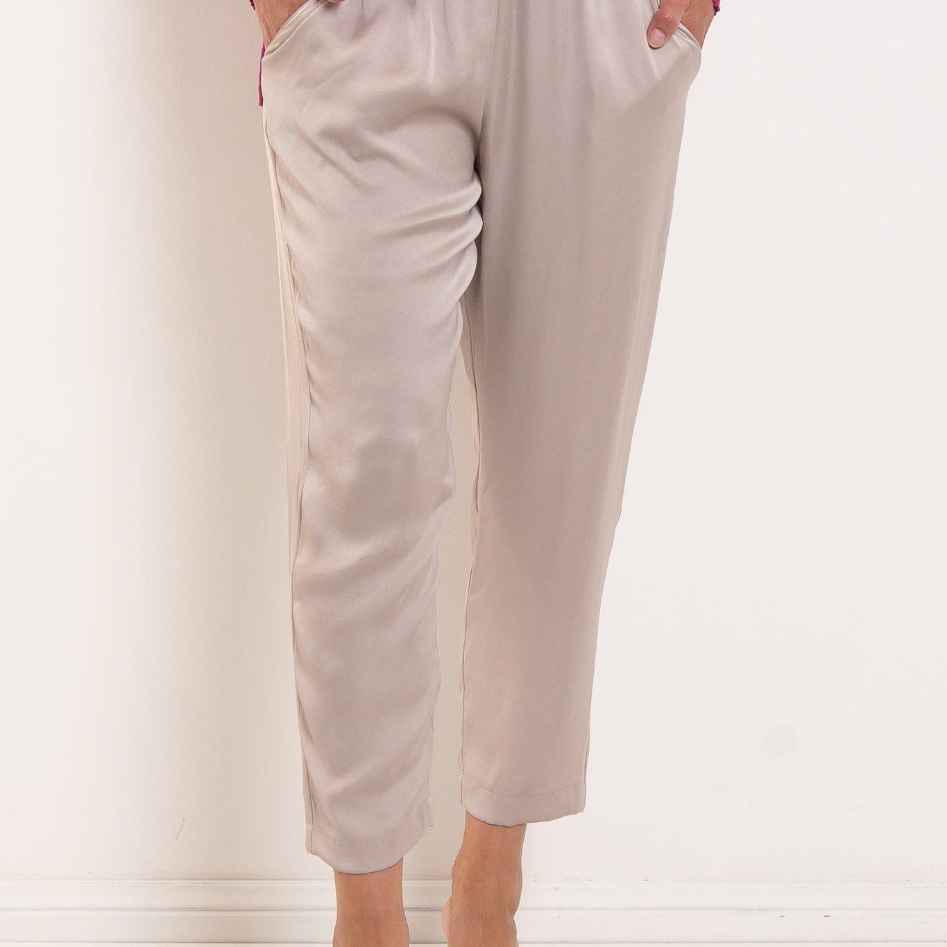 Mela Purdie Soft Capri Mirror Satin