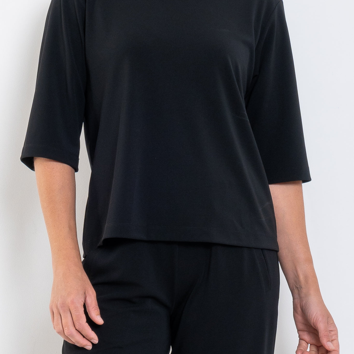 Mela Purdie Plaza Crew Top Powder Knit