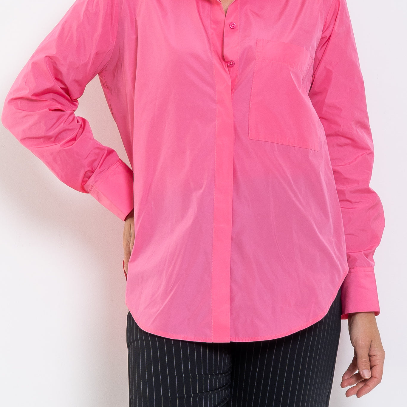 Mela Purdie Saville Shirt Italian Taffeta