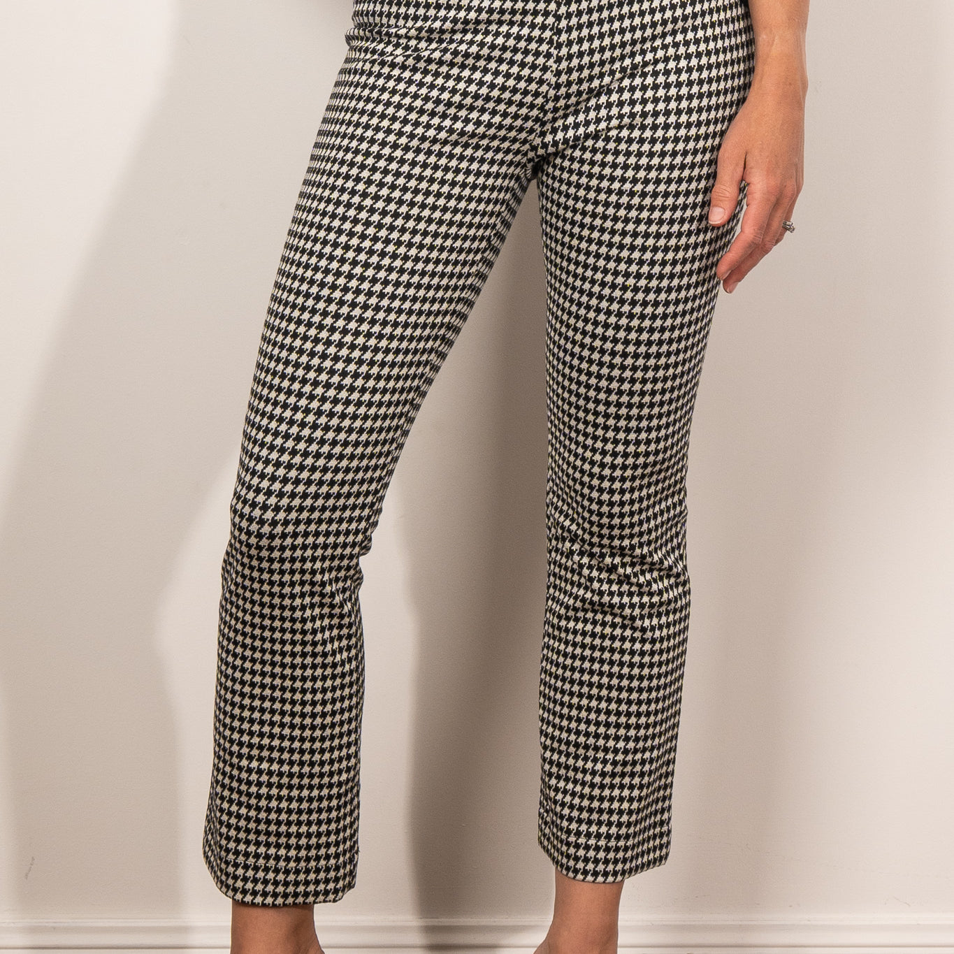 Raffaello Rossi Macy 7/8 Houndstooth Pant