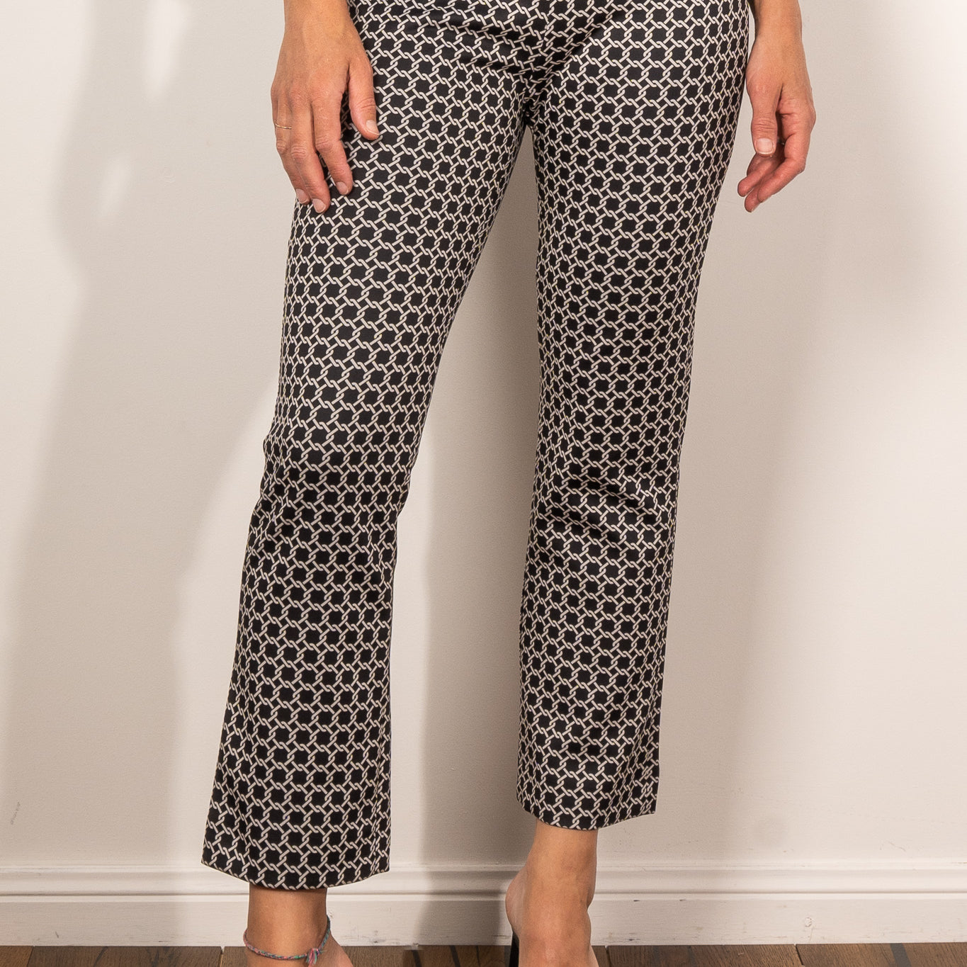Raffaello Rossi Macy 7/8 Chain Print Pant