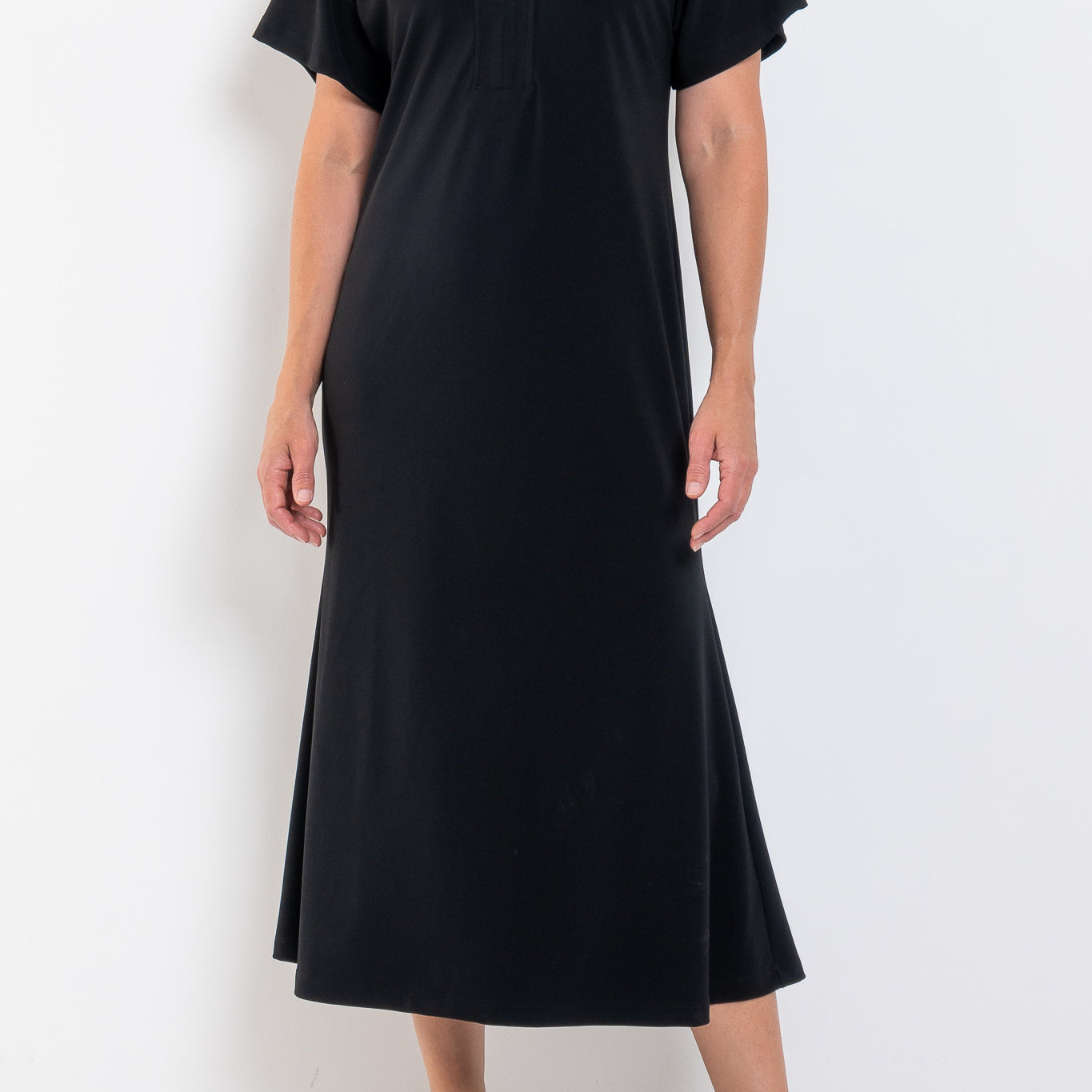 Mela Purdie Tab Flip Dress Powder Knit