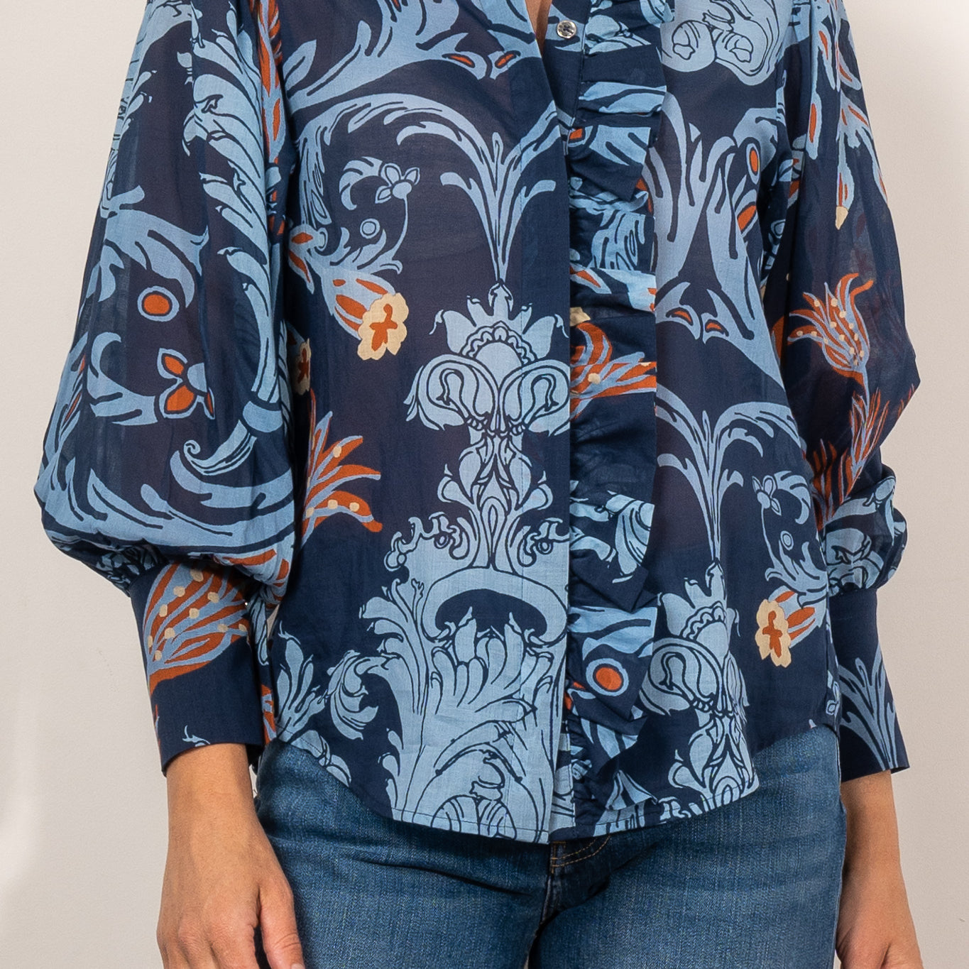 COOP by Trelise Cooper Truffle Ruffle Shirt