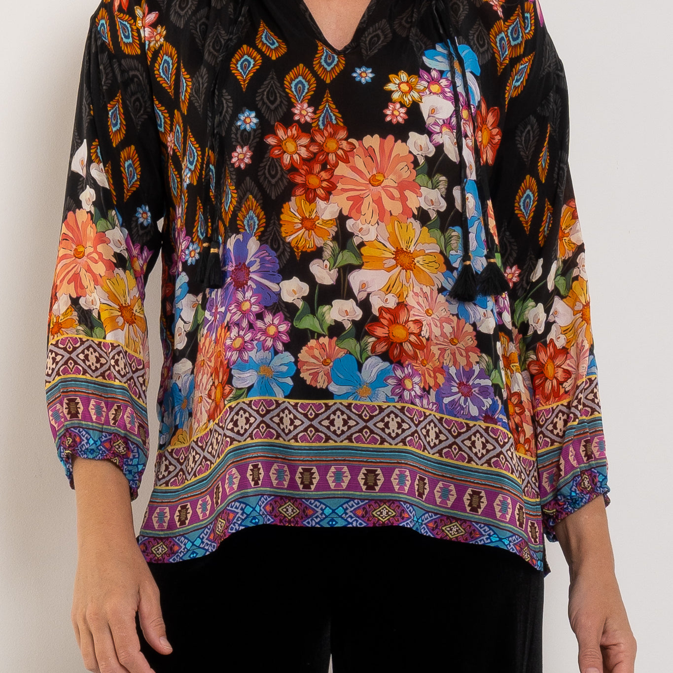 Johnny Was Margot Shirt Gerbera