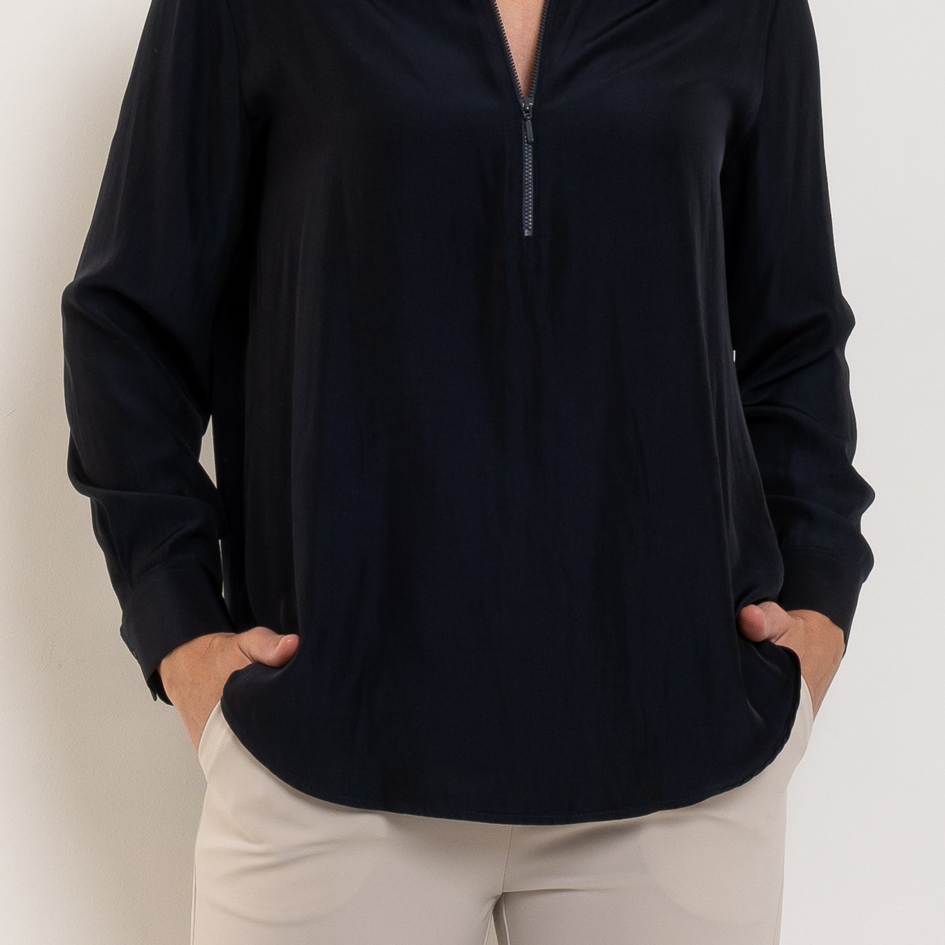 Mela Purdie Peak Zip Blouse Mache