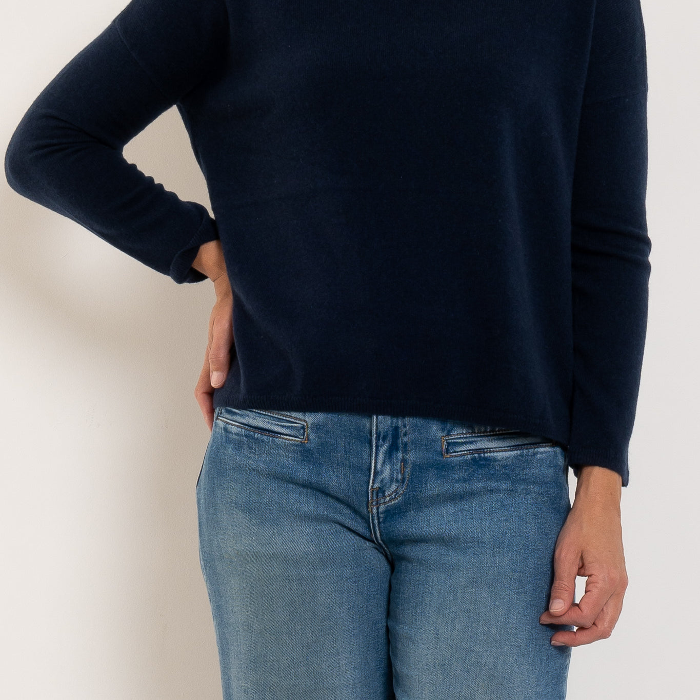 Mia Fratino Sloane Mockneck