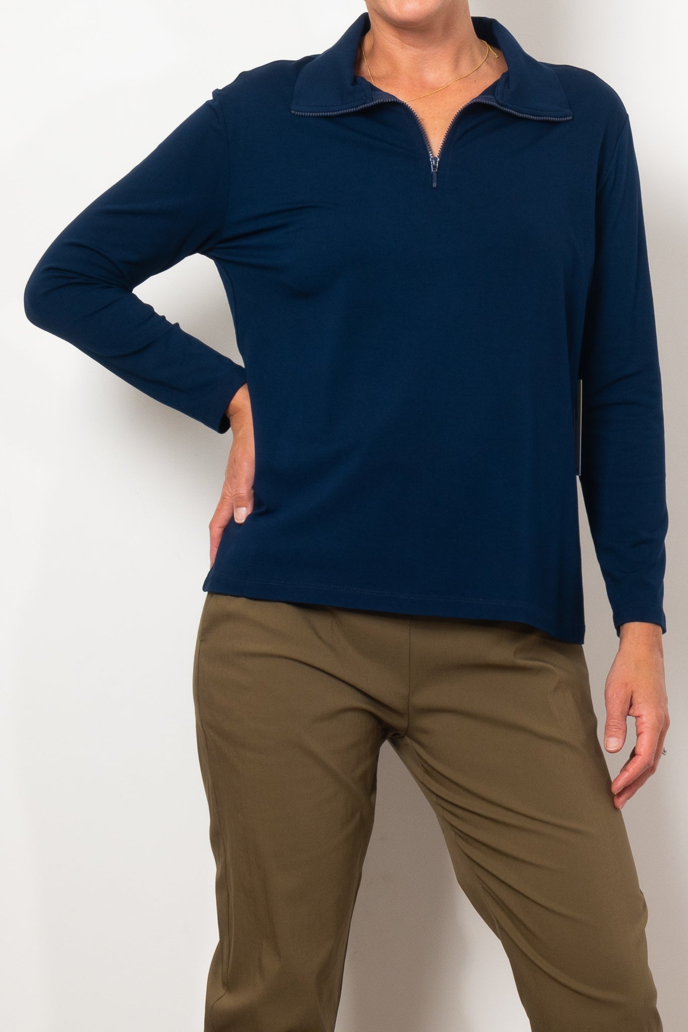 Mela Purdie Half Zip Sweater Jersey