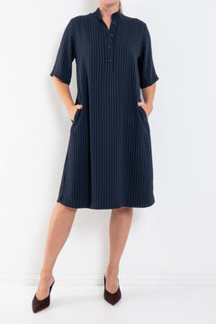 Mela Purdie Tab Plaza Dress Suit Stripe