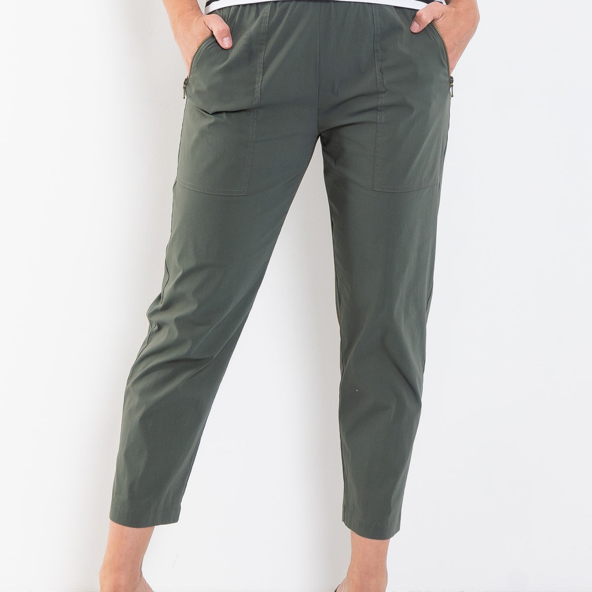 Mela Purdie Zip Tapered Pant Microprene