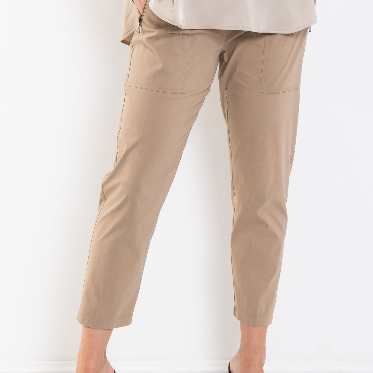Mela Purdie Zip Tapered Pant Microprene