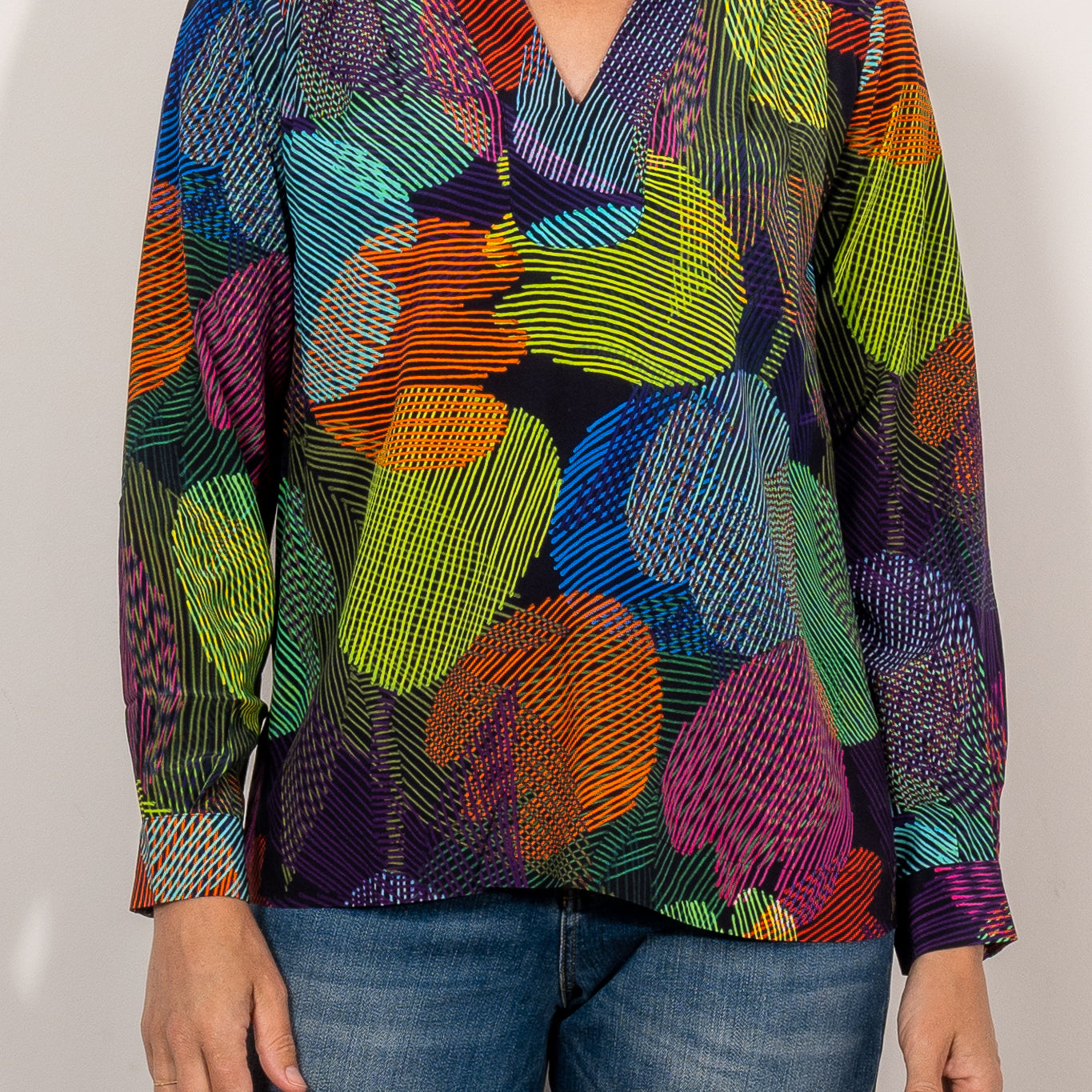 ELK Maar Top Ombra Print