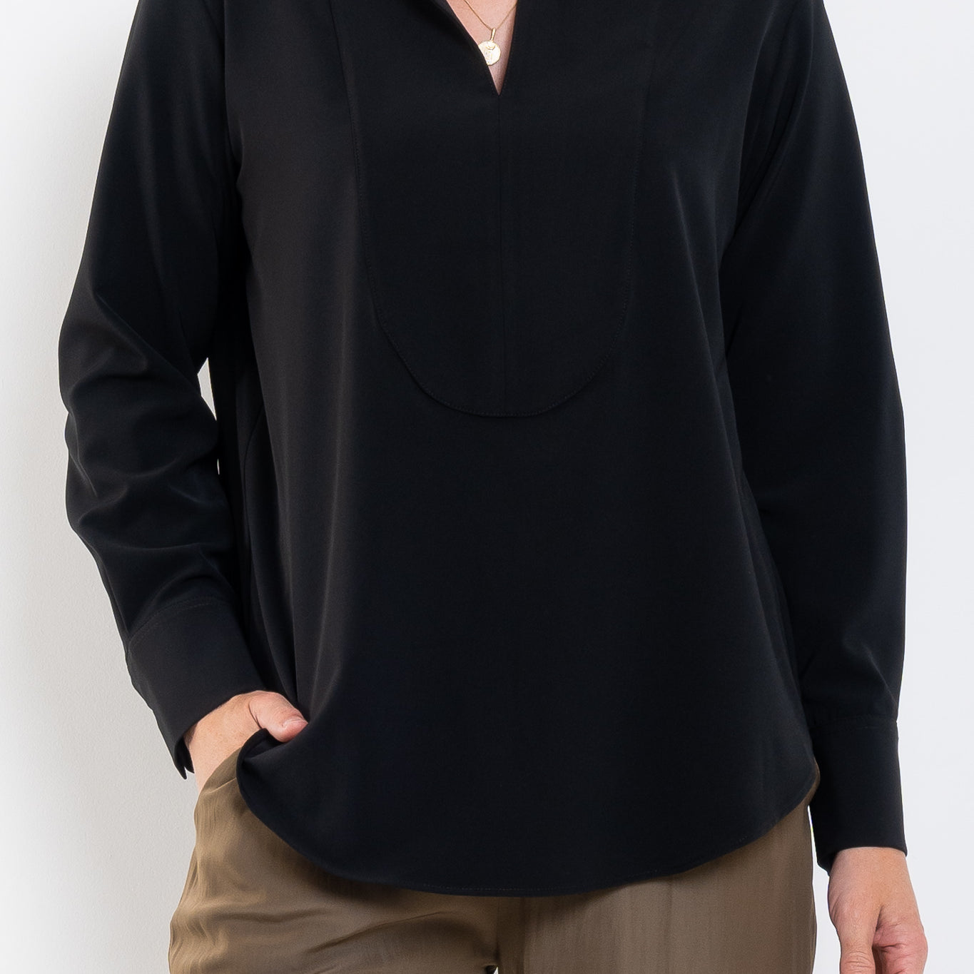 Mela Purdie Formal Shirt Flex Weave