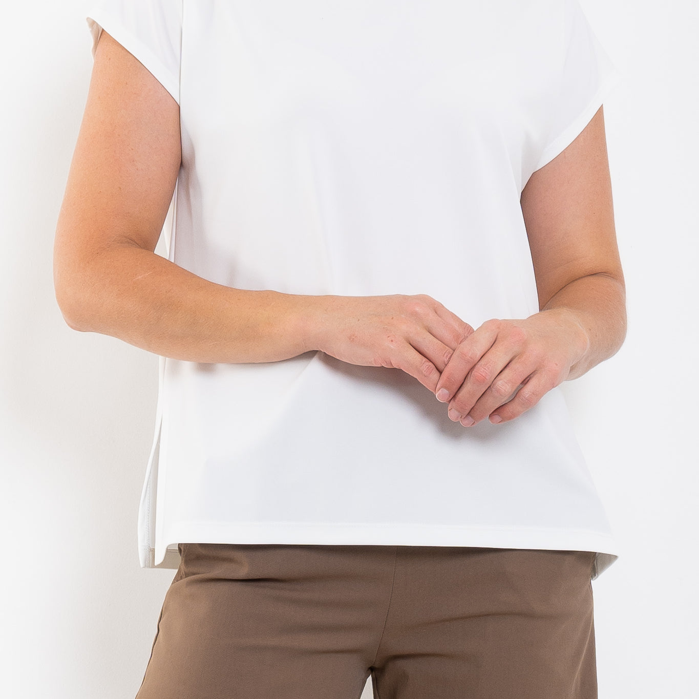 Mela Purdie Funnel Shell Powder Knit