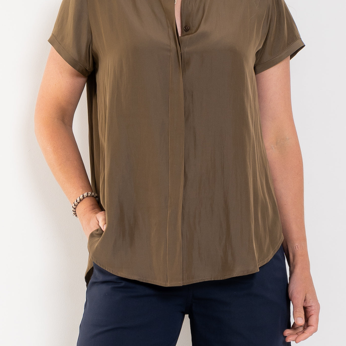 Mela Purdie Soft Stand Shirt Mache