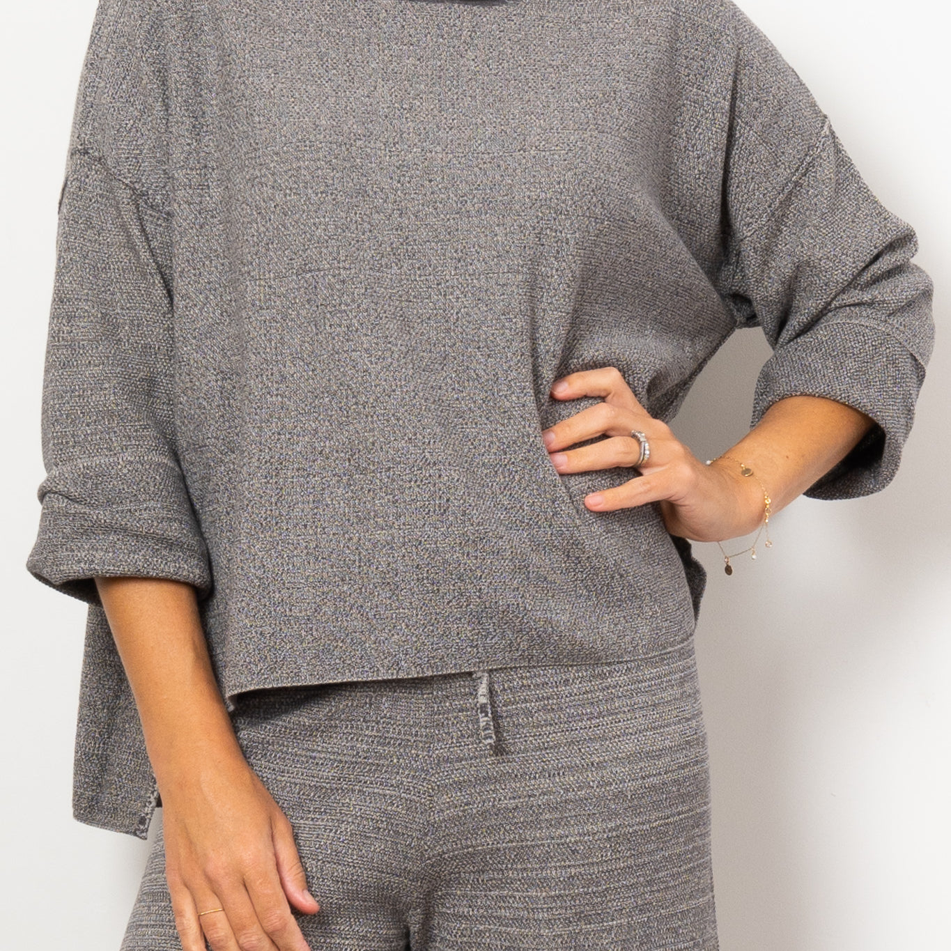 Talamaya Cotton Retreat Twist Pullover