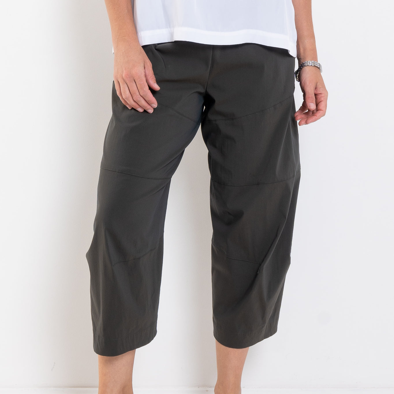 Mela Purdie Cropped Tuscan Pant Microprene