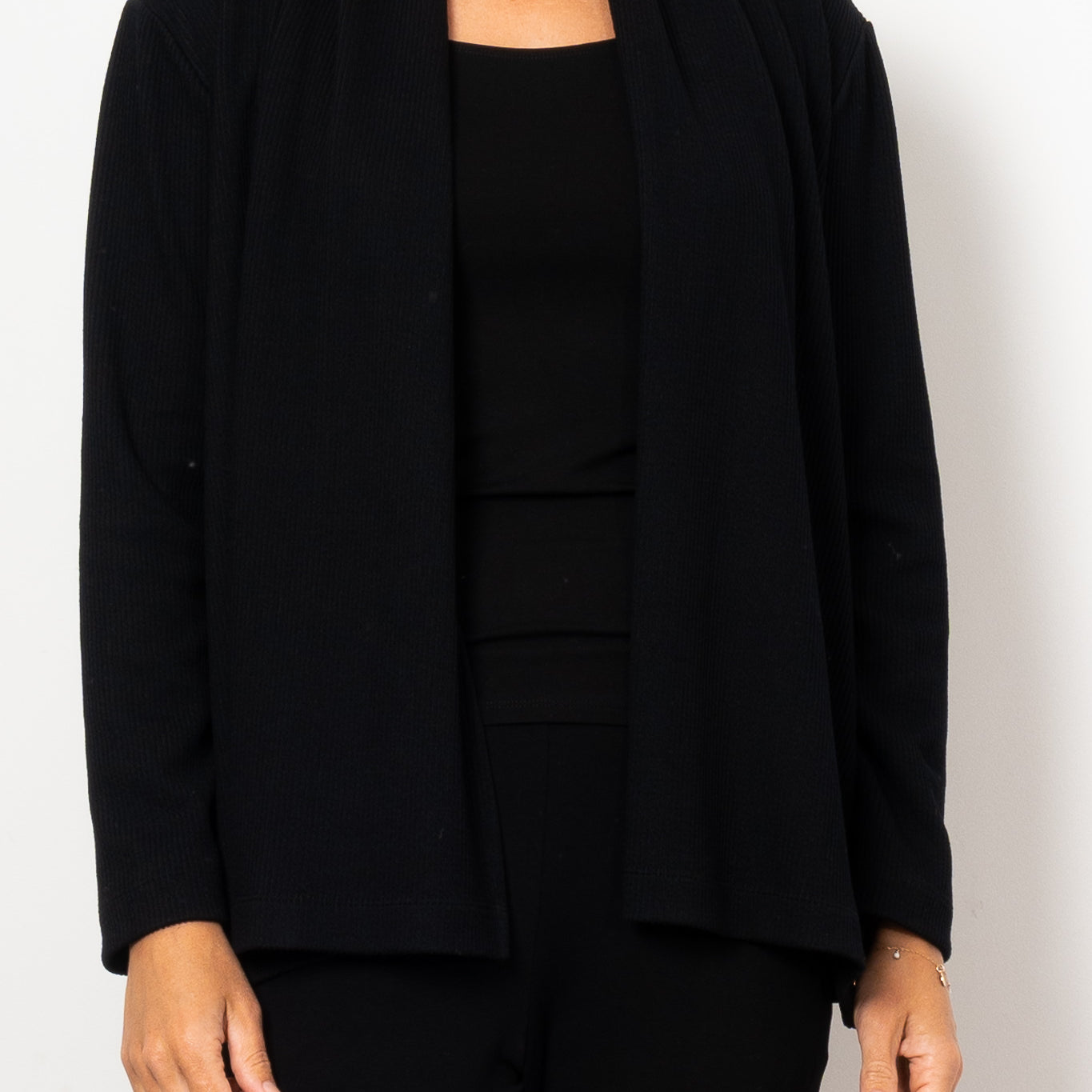 Mela Purdie Pull On Jacket Furrow Knit