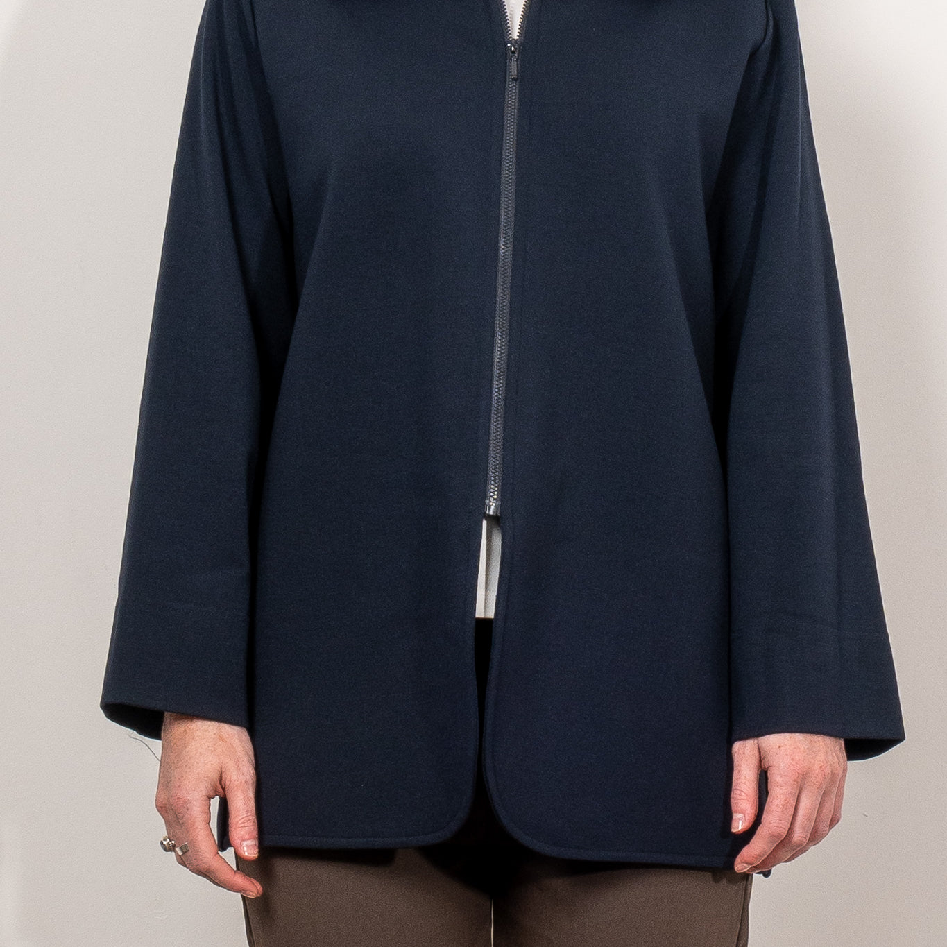 Mela Purdie Curve Bomber Polished Ponte