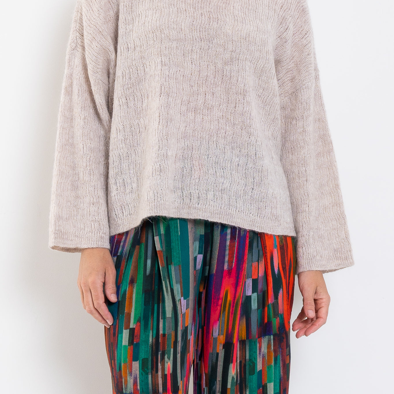 ELK Agna Pattern Sweater